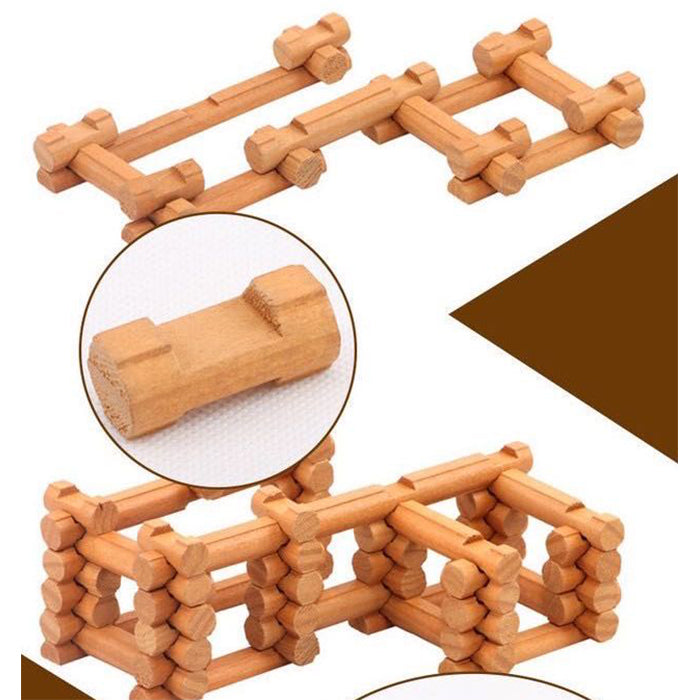 Onshine Forest Log set-Open ended wooden toys – Specialty Toys Australia