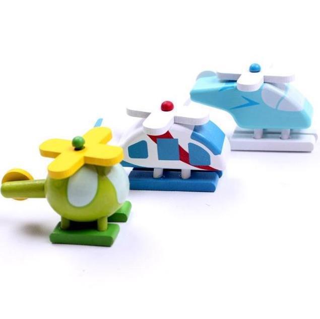 12 mini Wooden Airplanes Best Open Ended Wooden Toys Specialty Toys