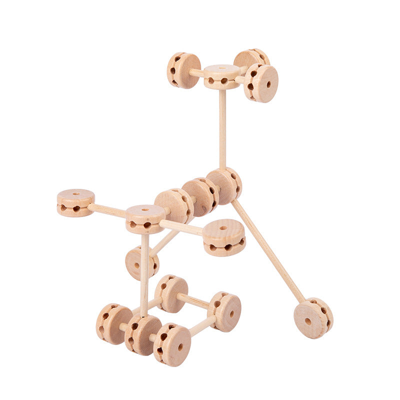 Wooden building Game - Open Ended Wooden Toys – Specialty Toys Australia