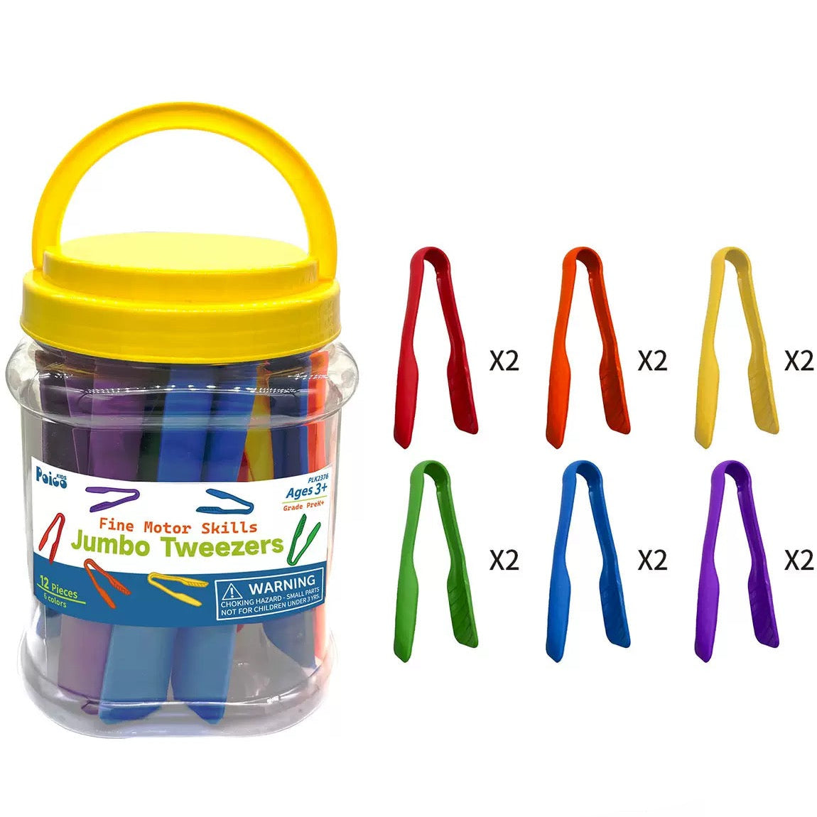 Tweezers Set of 12- The best fine motor toys – Specialty Toys Australia