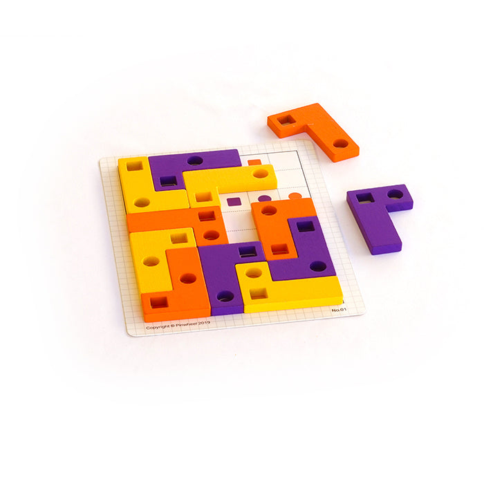 Wooden Block L Shape Logical Puzzle-Mathematics toys – Specialty Toys ...
