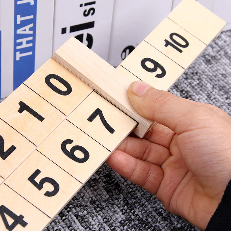 Montessori Wooden calculating ruler-Mathematics toys – Specialty Toys ...