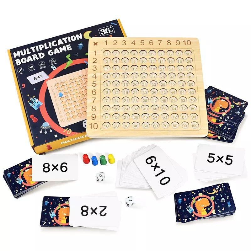 Multiplication Math Board Game - Mathematics Toys – Specialty Toys ...